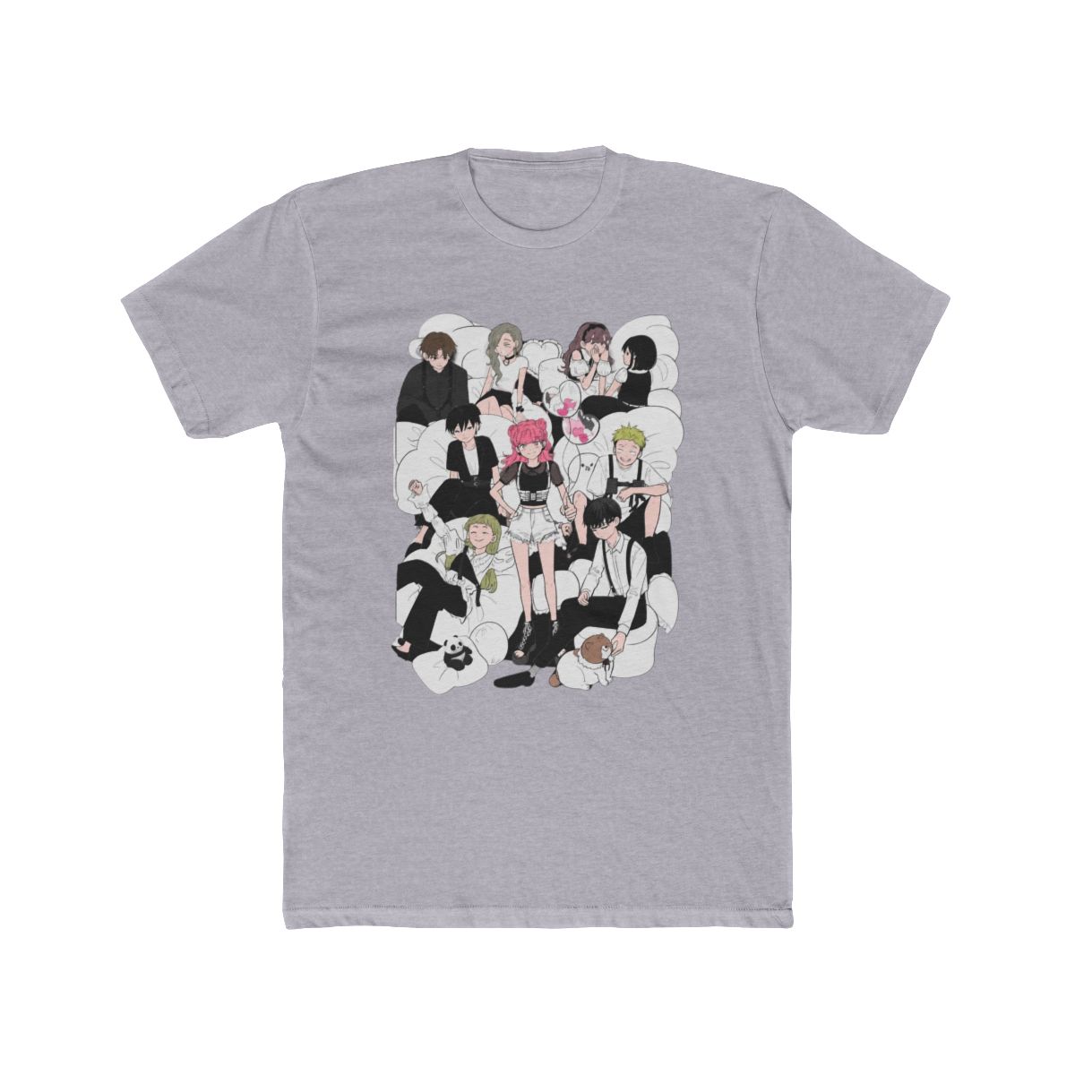 You And I Are Polar Opposites Anime T Shirt - Seihantai Na Kimi To Boku Graphic Tee - alternate angle 3, merchandise